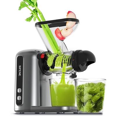 SiFENE Vertical Cold Press Juicer, Slow Masticating Juicer Machine, Juice  Maker