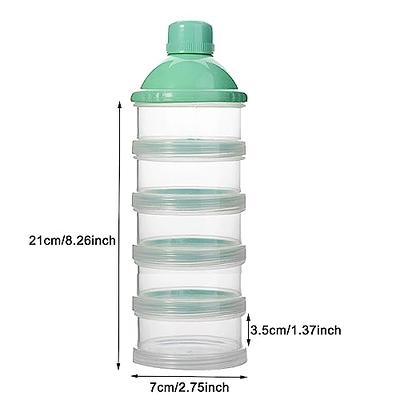 Toddmomy 2pcs Portable Milk Powder Box Baby Formula Powder