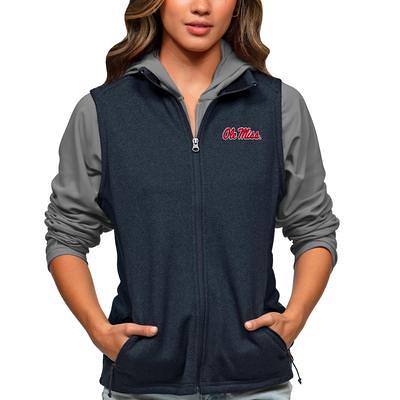 Milwaukee Brewers Antigua Women's Team Logo Victory Full-Zip Hoodie -  Heather Gray