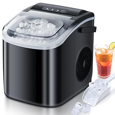 Countertop Ice Maker 6 Mins 9 Bullet Ice, 26.5lbs/24Hrs, Portable Ice Maker  Machine with Self-Cleaning, Bags, Ice Scoop, and Basket, for  Home/Kitchen/Office/Party - Yahoo Shopping