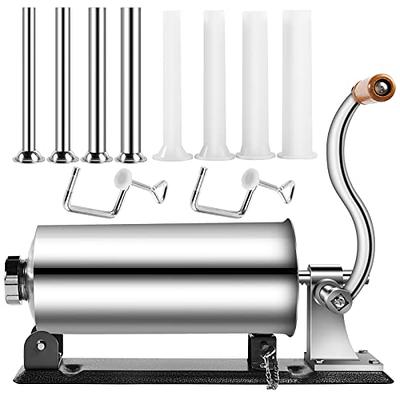 BANGERSMILE Sausage Stuffer - Stainless Steel Sausage Maker, 8LBS