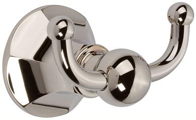 Ginger 611 Empire Double Robe Hook Polished Nickel Bathroom Hardware and  Accessories Bathroom Hardware Robe Hooks - Yahoo Shopping