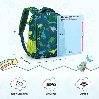 JinBeryl Toddler Backpack for Boys, 12 Inch Kids Dinosaur Backpack for  Preschool or Kindergarten, Black - Yahoo Shopping