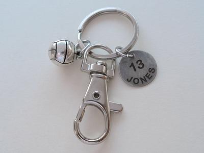 JewelryEveryday Lacrosse Coach Keychain