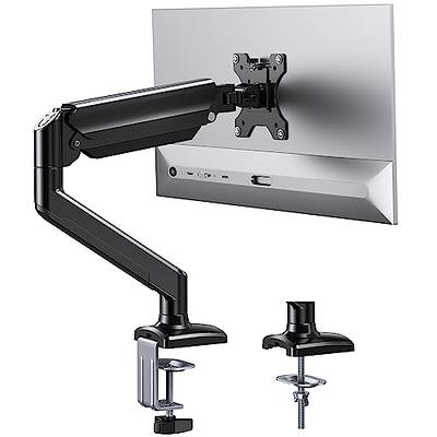 ApexDesk Dual Monitor Arm Desk Mount – Adjustable Height Gas Spring – VESA  Mount with C Clamp & Mounting Base – Computer Monitor Stand for Screen up