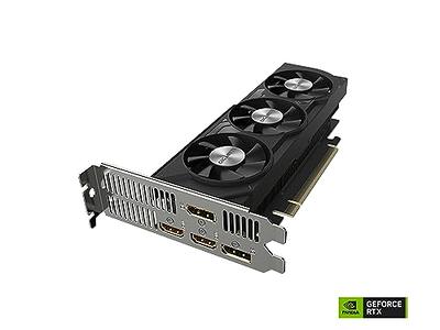 GIGABYTE GeForce RTX 4060 OC Low Profile 8G Graphics Card, 3X WINDFORCE  Fans, 8GB 128-bit GDDR6, GV-N4060OC-8GL Video Card