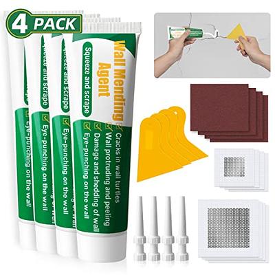 Tanzfrosch 4 Pack Wall Mending Agent Wall Repair Kit with Drywall Repair  Cream Paste, Scraper, Wall Patch, Sandpapers, Wall Surface Hole Fill Quick  and Easy Solution - Yahoo Shopping