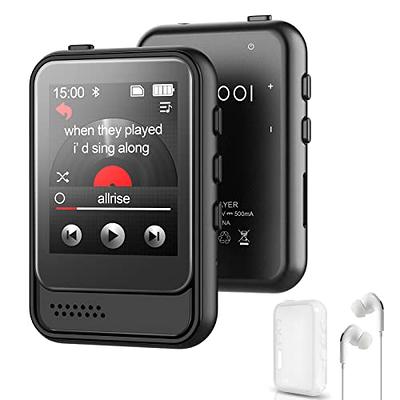 Portable Bluetooth MP4 MP3 Player 1.8 Full Touch Screen Music Radio  Recorder 