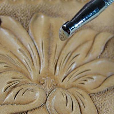  Leather Stamp Tool Dragon Scale Stamping Working Carving  Punches Tools Craft Saddle Brass #228