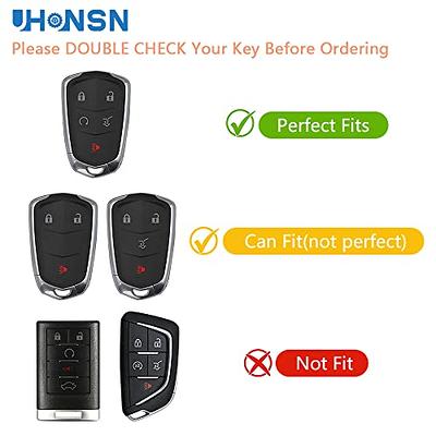 TPU Car Remote Key Case Cover For Cadillac ESV CTS XTS SRX ATS CT5