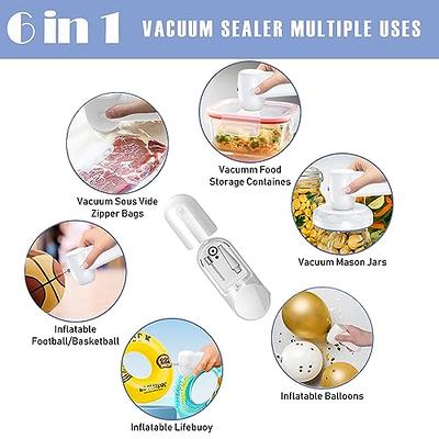 FUMAX Mason Jar Vacuum Sealer, Vacuum Sealer for Jars, Food Vacuum