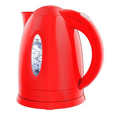 Longdeem Fast-Boiling Electric Tea Kettle - 1.7L Stainless Steel, Cordless,  LED Lit, Pastel Blue with Precise Temperature Control - Yahoo Shopping