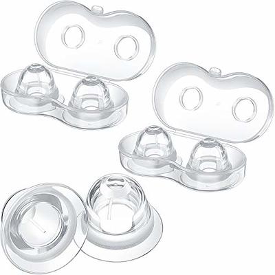 8 Pieces Contact Nipple Protector Nipple Breastfeeding Everters with  Carrying Case Silicone Nipple Extender Without BPA for Helping Moms  Breastfeeding Flat Inverted Nipples (Clear,20 mm/ 0.78 Inch) - Yahoo  Shopping