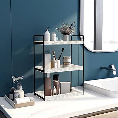 2 Tier Bathroom Counter Organizer, Makeup and Cosmetic Organizer