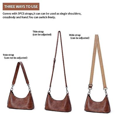 Caitina Cross Body Bag Vegan Leather Hobo Handbags Designer Crossbody  Purses