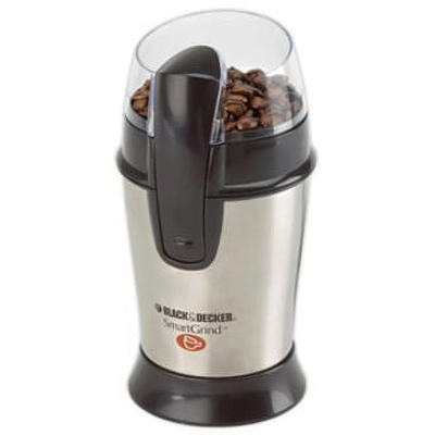 Ovente Electric 2.5 Ounce Coffee Grinder - Black