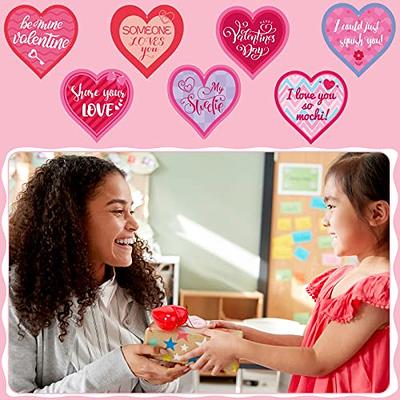 Best 28Pcs Kids Valentines Day Cards with Ultra Bright Large Glow Sticks