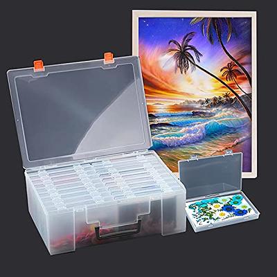 Photo Storage Box 4x6, 18 Inner Photo Case Large Photo Organizer Acid-Free  Photo Box Storage Photo Keeper Photo Storage Case, Plastic Craft Storage  Box for Photo Stickers Stamps Seeds (9 Colors) 
