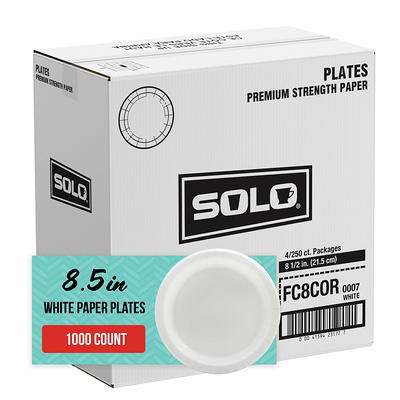 Solo Any Day Paper Plates, 8.5 Inch, 360 Count