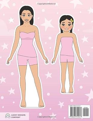 Fashion Paper Dolls - 76 Outfits: Mommy and Me Dress Up Paper Dolls - Yahoo  Shopping