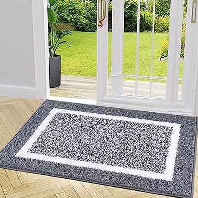 Indoor Door Mat, 32X20, Non-Slip Absorbent Resist Dirt Entrance Mat,  Washable Lo