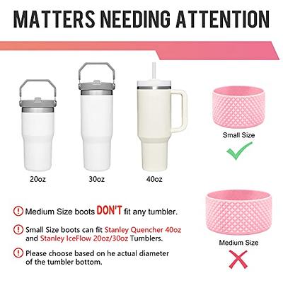 GLINK Bottle Boot, Compatible with Hydro Flask and Others, Accessory  Silicone Water Bottle Protector, Anti-Slip Flex Boot with Diamond Texture,  Protective Bottom Sleeve Cover (Light Pink 32-40 oz) - Yahoo Shopping