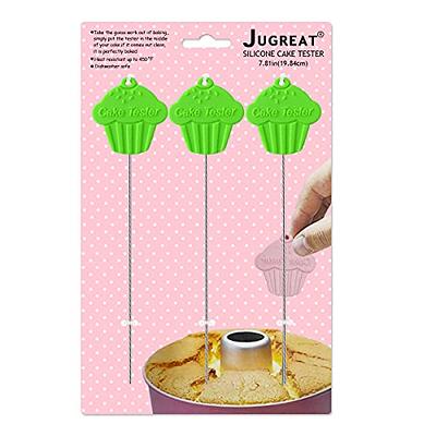 Stainless Steel Cake Tester, Reusable Metal Cake Probe Cake Testing Needle, Home  Bakery Muffin Bread Cake Tester Baking Tools for Cake Cupcake, Bread,  Biscuit 