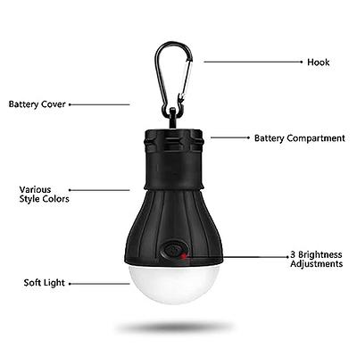 Portable Lantern Bulbs, Led Tent Lantern Emergency Light, For