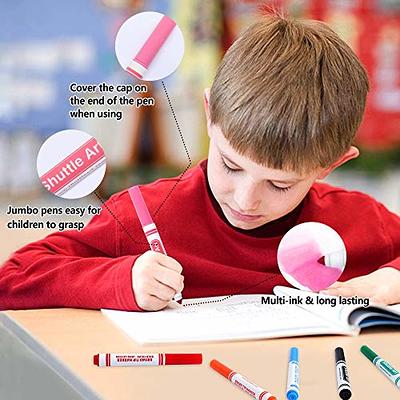 Shuttle Art 304 Pack Washable Markers, 16 Assorted Colors Broad Line  Conical Tip Large Markers Bulk with a Box, Bonus Caps, Home Classroom  School Supplies for Toddlers Kids Adults Students Teachers - Yahoo Shopping