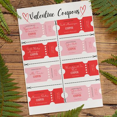  321Done Floral Blank Gift Certificates (Set of 24