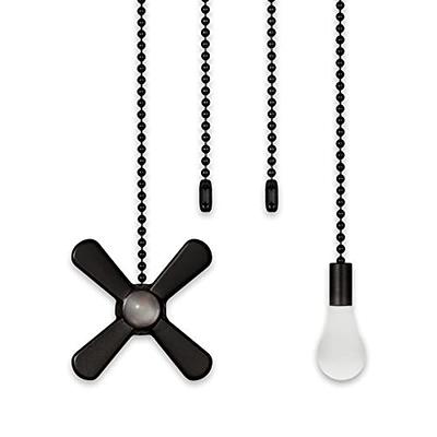 Ceiling Fan Chain Extension Kit , Fan Pull , Light Pull , Nickel or Brass  or Ball Chain, Lamp Pull Chain, Necklace, Keychain 