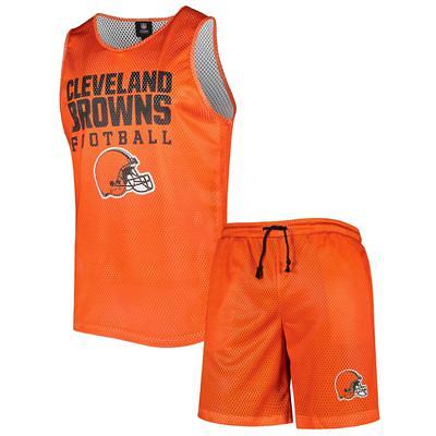 Men's Cleveland Browns Mitchell & Ness Brown Jumbotron 3.0 T-Shirt