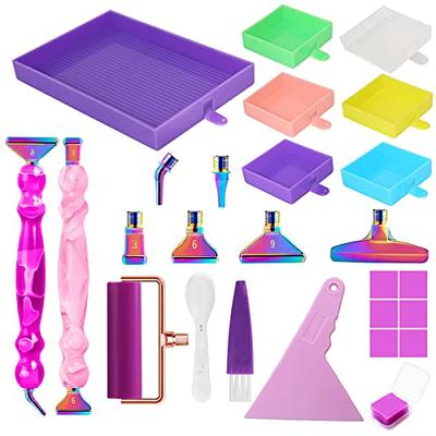  Benote Diamond Art Painting Accessories Tools, Diamond Paint  Brush, Press Tool, Straightener Fix Tool, Foldable Funnel, 5D Diamond Art  Kits for Diamond Drills Craft Kids or Adults