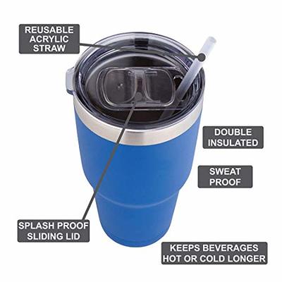 Contigo Byron Vacuum-Insulated Stainless Steel Travel Mug with Leak-Proof  Lid, Reusable Coffee Cup or Water Bottle, BPA-Free, Keeps Drinks Hot or  Cold for Hours, 20oz, Sake - Yahoo Shopping