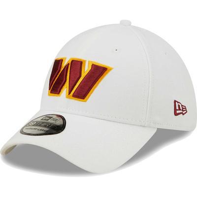 Washington Commanders New Era Striped A-Frame 9FIFTY Trucker Snapback Hat -  White/Burgundy