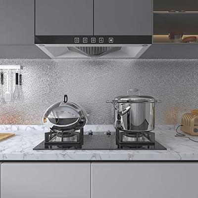 Stainless Steel Silver Contact Paper Vinyl Self Adhesive Film Kitchen  Countertop