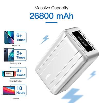 Zendure Batterie Externe, 100W 26,800 mAh Laptop Power Bank