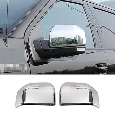 ERIDANUS Auto Accessories Fit for Ford F150 2020 2019 2018 2017 2016 2015  Exterior Rear View Mirror Cover Trim (Chrome Silver) ABS 2 PCS - Yahoo  Shopping