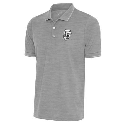 Men's Antigua Charcoal San Francisco 49ers Tribute Big & Tall Polo