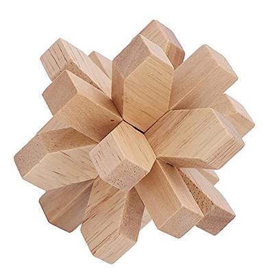 Wooden Brain Teaser Puzzle, Jigsaw Lock Disentanglement Puzzles, Wooden  Unlocking Interlocking Puzzles Game Toy, Logic Test Toy for Teens and  Adults - Yahoo Shopping