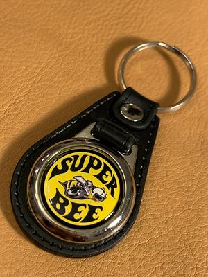 Super Bee Yellow & Black Keychain Fob - Yahoo Shopping