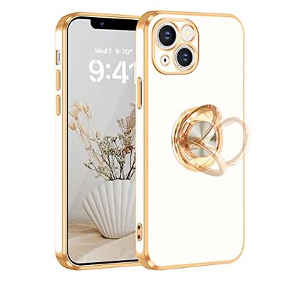 ZTOFERA for iPhone 14 Pro Max Case Magsafe Clear Electroplated Cute Case  for Women Transparent Soft Slim TPU Phone Cover for iPhone 14 Pro Max  White: : Electronics & Photo