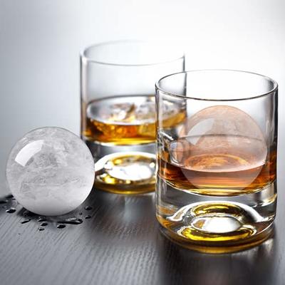 Ice Ball Mold - 2.5 inch Round Sphere Large Silicone Ice Cube Tray