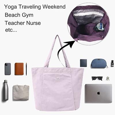  Cwokarb Yoga Mat Bag, Yoga Bags and Carriers Fits All Your  Stuff, Yoga Tote Bag for Gym, Pilates, Workout, Beach, Travel and Office :  Sports & Outdoors