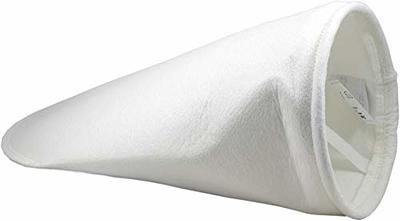 PRM Liquid Filter Bags (10 Pack); # 2 Size; 5 Micron; Polyester Felt with  Polypropylene Rings