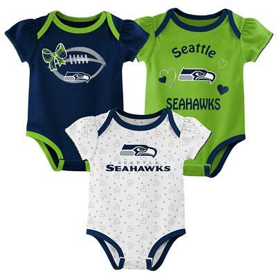 Lids Seattle Mariners Newborn & Infant Three-Piece Play Ball Raglan  Bodysuit, Booties Bib Set - White