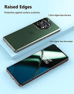 Case for OnePlus 11 5G, Thin Clear Cover with Camera Protection Slim  Shockproof Flexible TPU Phone Case for OnePlus 11 - Transparent