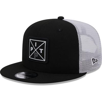 Men's Pittsburgh Pirates Pro Standard White/Black Logo Snapback Hat