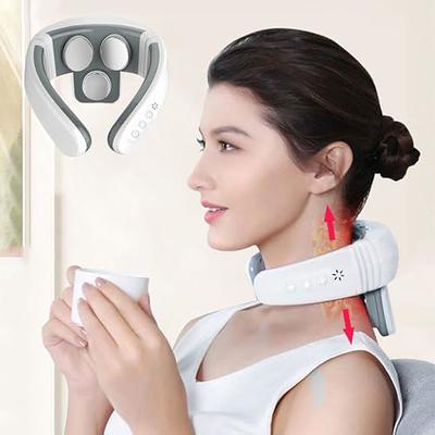 Auxoliev Neck Massager Heated Neck Massage Therapy 9 Modes 50