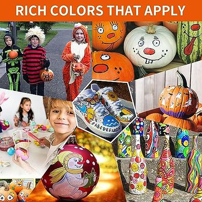 ZSCM Halloween Pumpkin Painting Kit Pens Acrylic Markers Paint Markers -  Yahoo Shopping